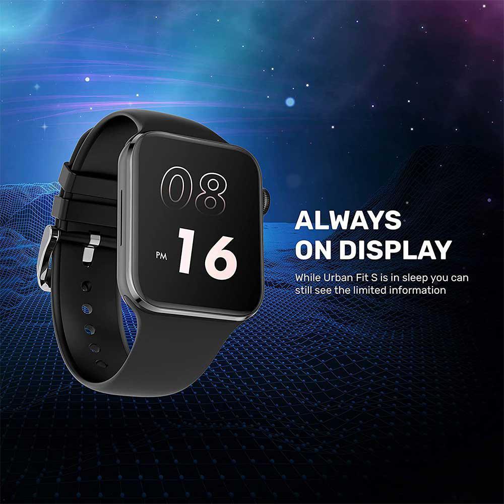 Inbase Urban FIT S Smart Watch (Black) Premium Features Style