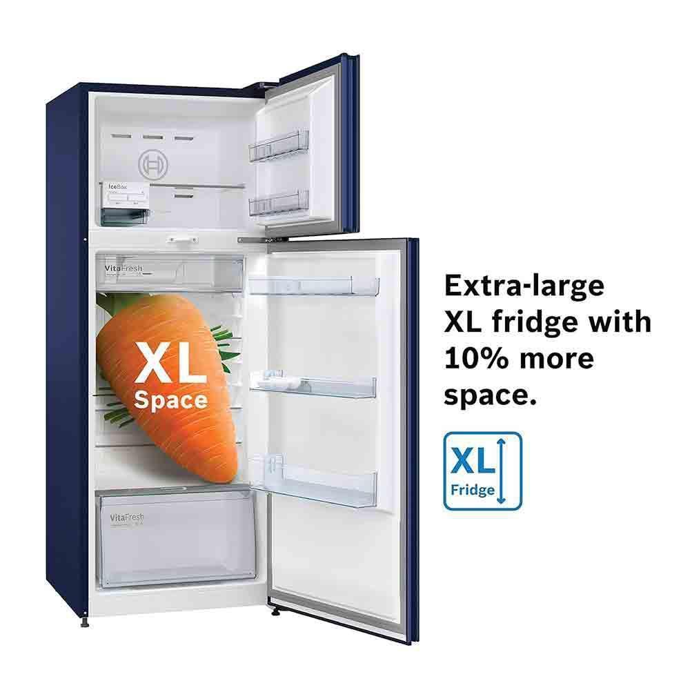 Bosch 269L 3 Star Frost Free Double Door Fridge | Pai International