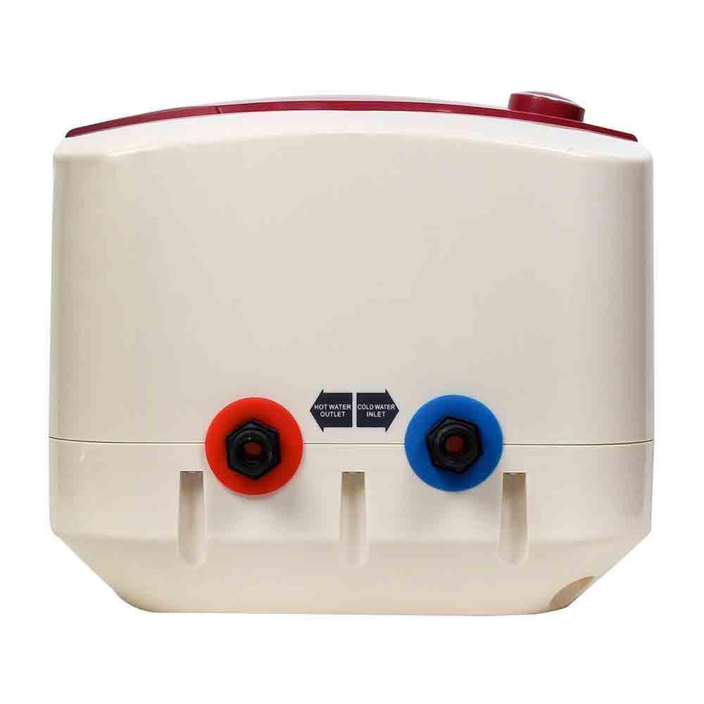 Faber 10 Litres Vertical Storage Water Heater ABS Body  Maroon and Ivory)