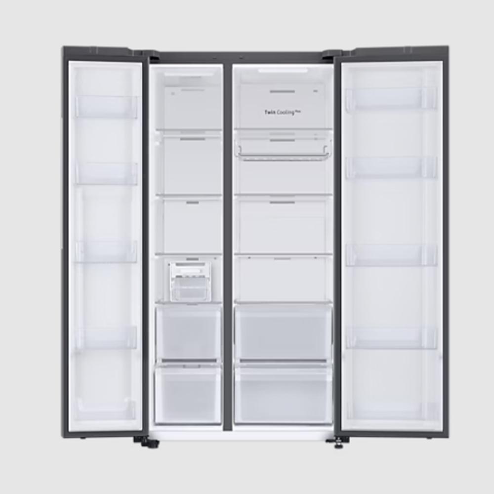 Samsung 635L 3 Star Side By Side Refrigerator RS76CB81A341 - Pai