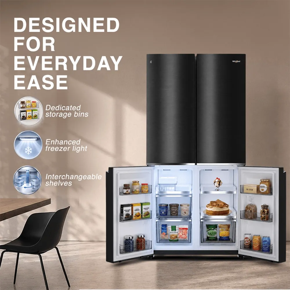 Buy Whirlpool 654L Side by Side Refrigerator - Pai International