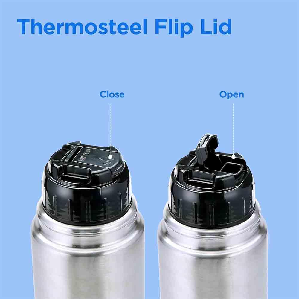 Buy Milton Thermosteel Flip Lid 500 ml Flask (Silver) Best