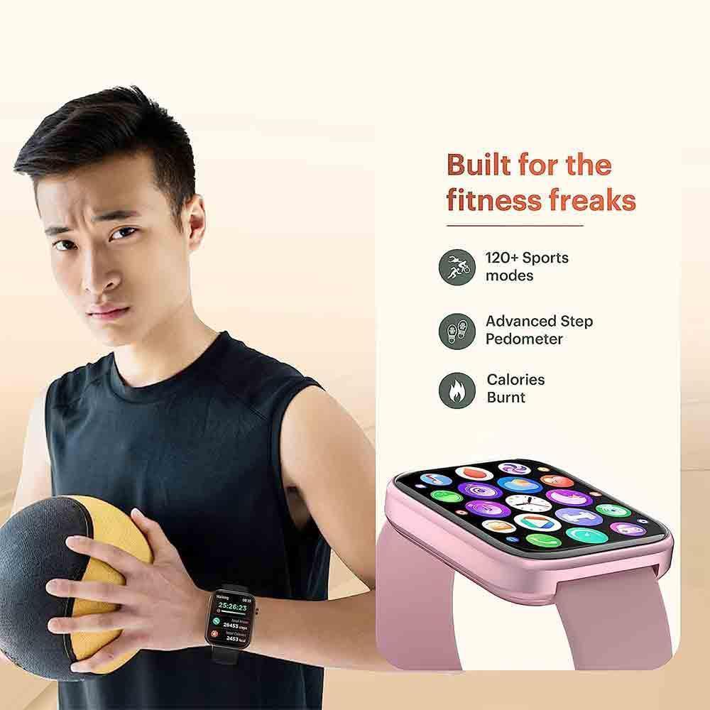 Buy Urban Nexus M Smart Watch (Rose Gold) Dial, HR BP