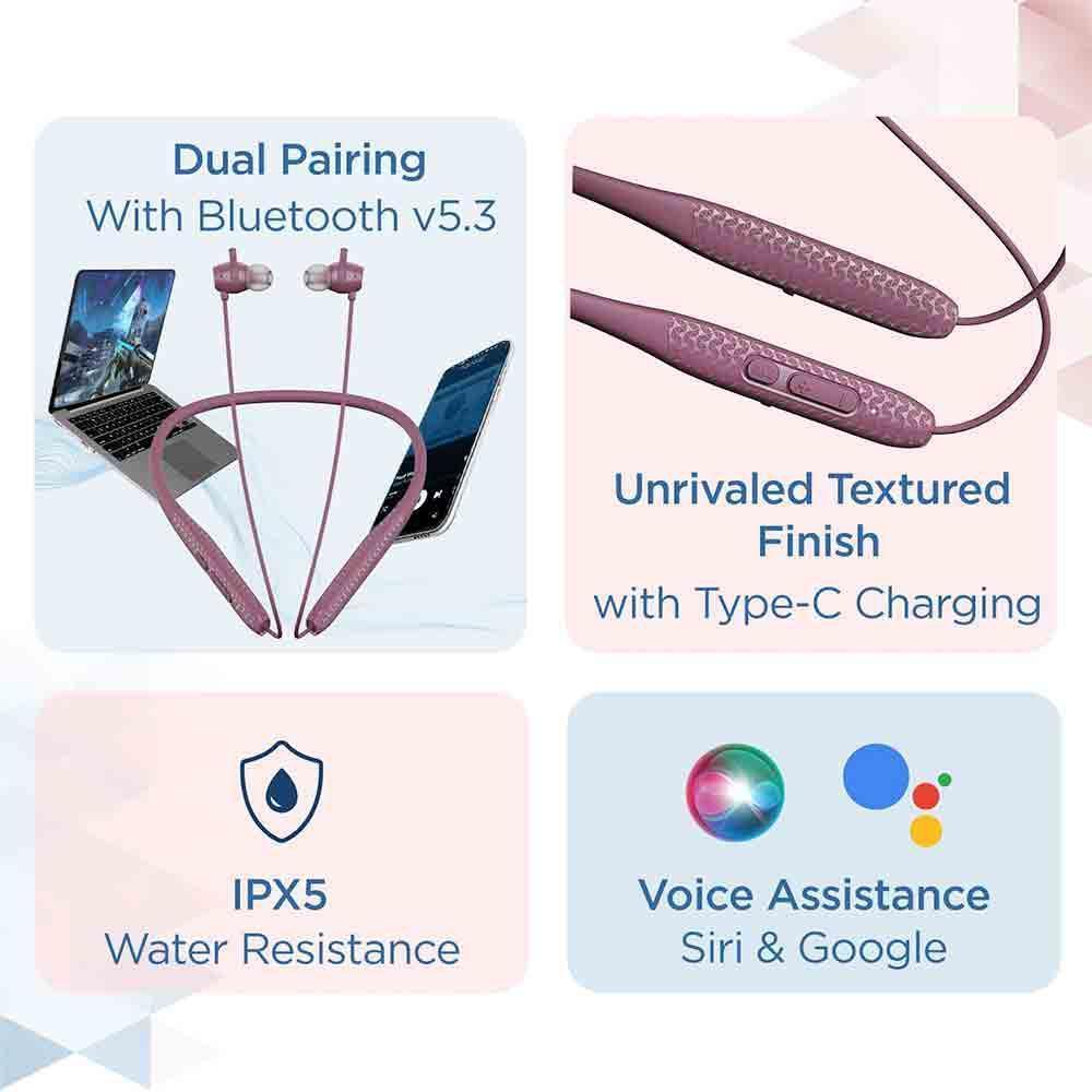 Buy boAt Rockerz 255 Max Earphones 60H Playtime ENx Tech Pai