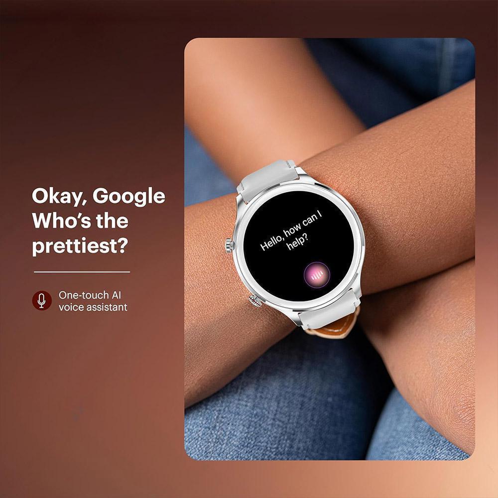 Urban Rage Smart Watch (White) (33 mm Dial Size, Voice Guidance, SpO2,  Heart Rate)