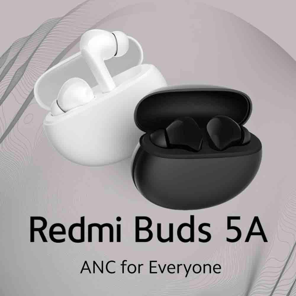 Redmi Buds 5A TWS Earbuds with ANC Superior Sound Comfort