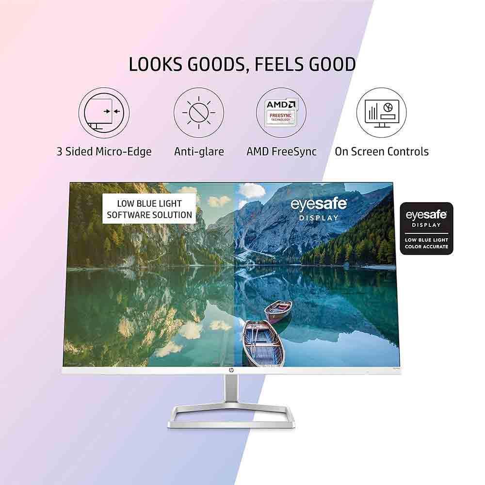 Buy HP M27FWA 27 Full HD Monitor - Crystal Clear Visuals - Pai