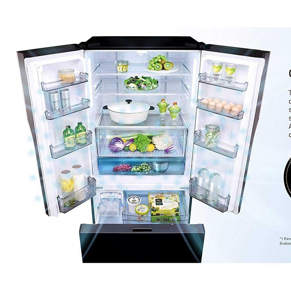 sanuk Buy Panasonic 551L 3 Star Side By Side Refrigerator NR-CY550QKXZ