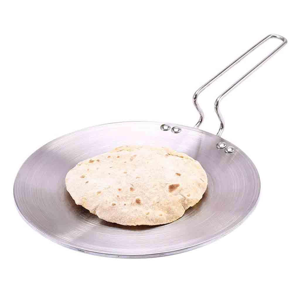 Buy Wonderchef 26 cm Stainless Steel Tawa Induction Compatible
