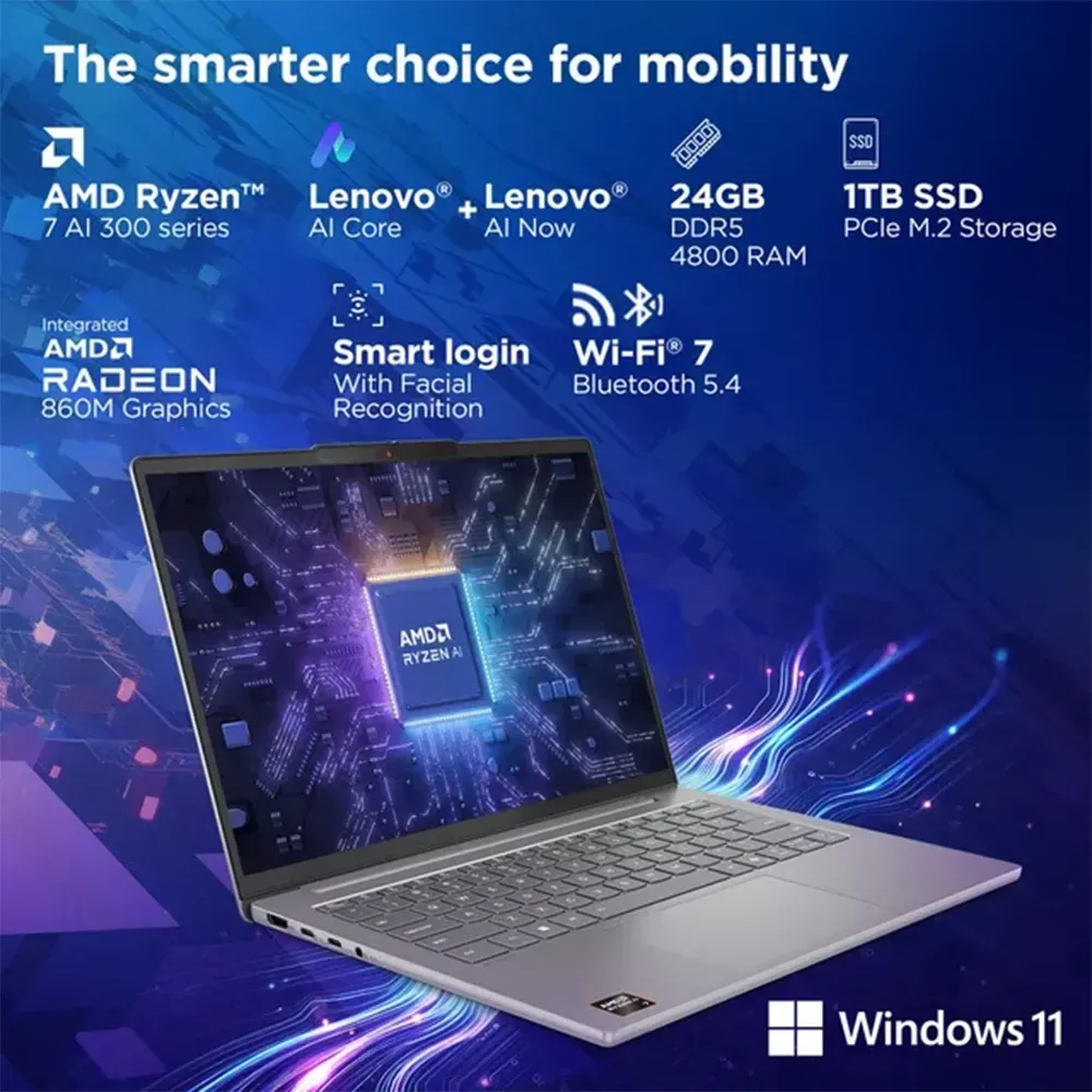Lenovo IdeaPad Slim 5 83HX0052IN – OLED Ryzen AI 7 Laptop FAQs