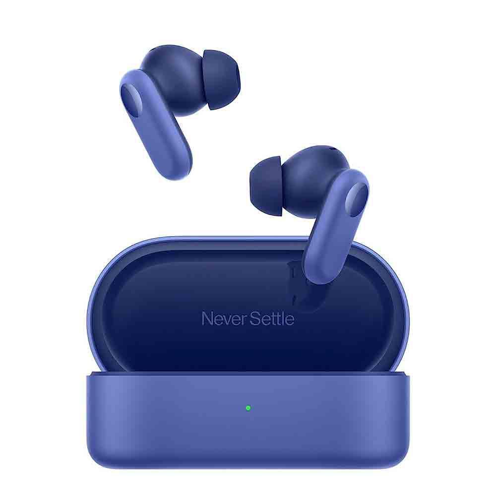 ‎OnePlus TWS Nord TWS Earbuds (IP55 Water Resistant,38 Hours,  Non-Removable, 36 mAh, Triple Blue) - Main Image