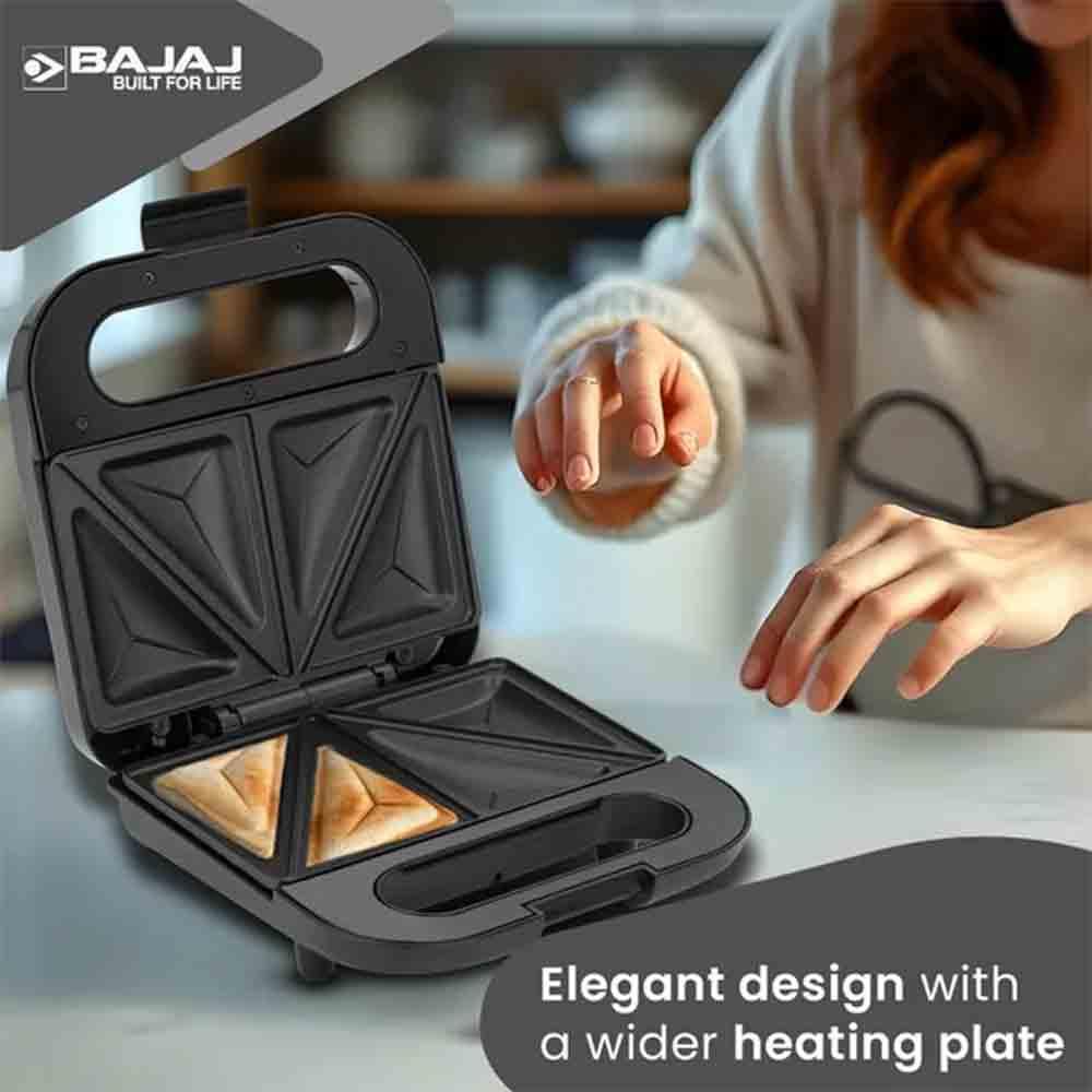 Buy Bajaj SWX 5 800 Watts 2 Slice Sandwich Maker - Non Stick