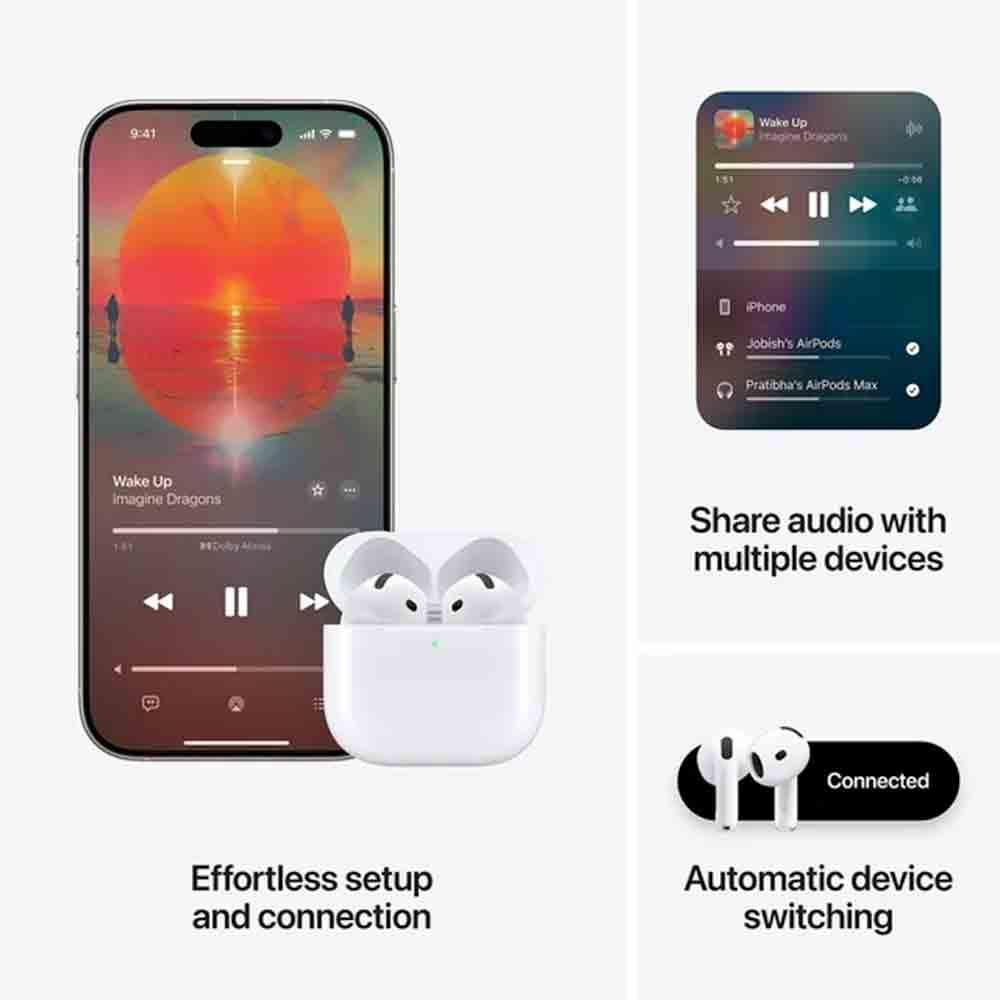 Buy Apple AirPods 4 ANC TWS Earbuds (MXP93HN/A) | Mega Sale Offers