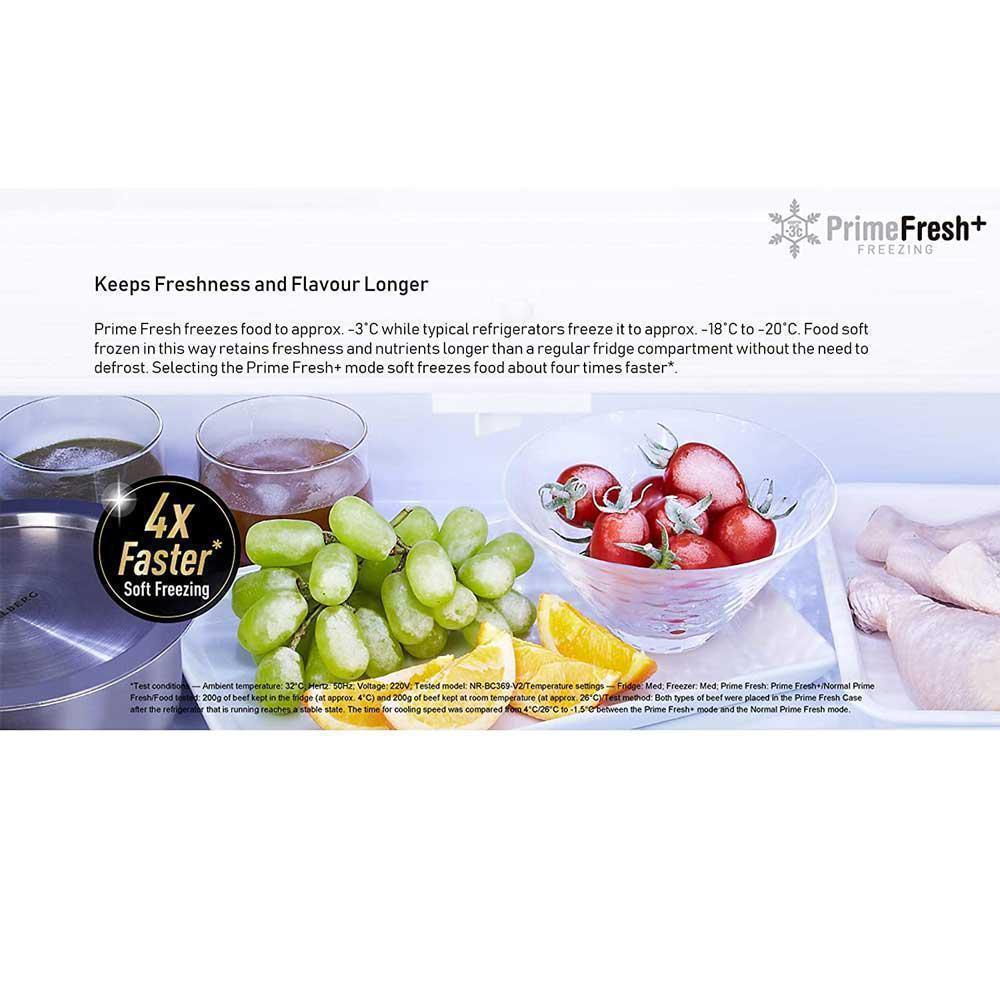 Buy Panasonic 551L 3 Star Side By Side Refrigerator NR-CY550QKXZ