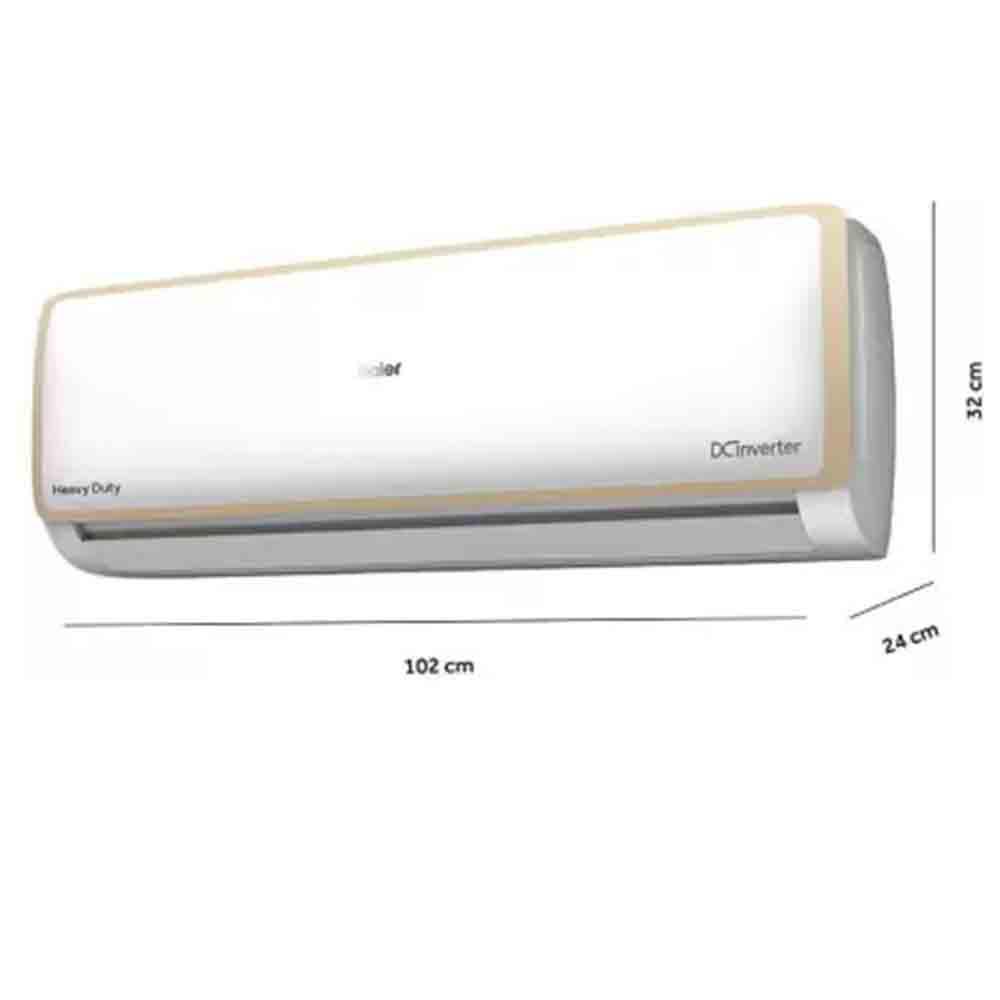 Haier Convertible Ton Star Inverter Split AC With Rotary Compressor,  Copper Condenser (HSU19E-TXG5BN-INV)