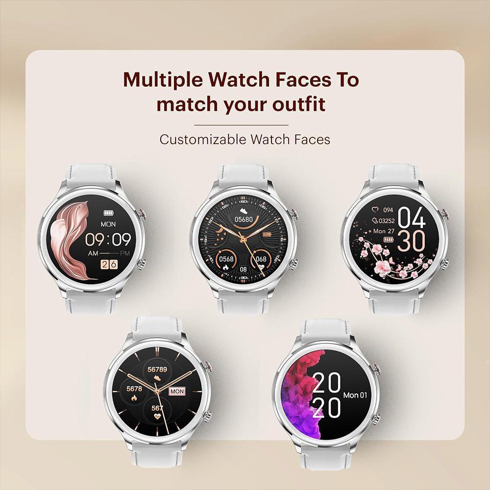 Urban Rage Smart Watch (White) (33 mm Dial Size, Voice Guidance, SpO2,  Heart Rate)