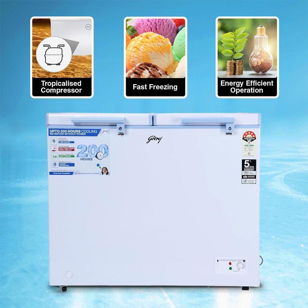 Buy Godrej 405 L Double Door Deep Freezer DH EPenta 425E - Pai