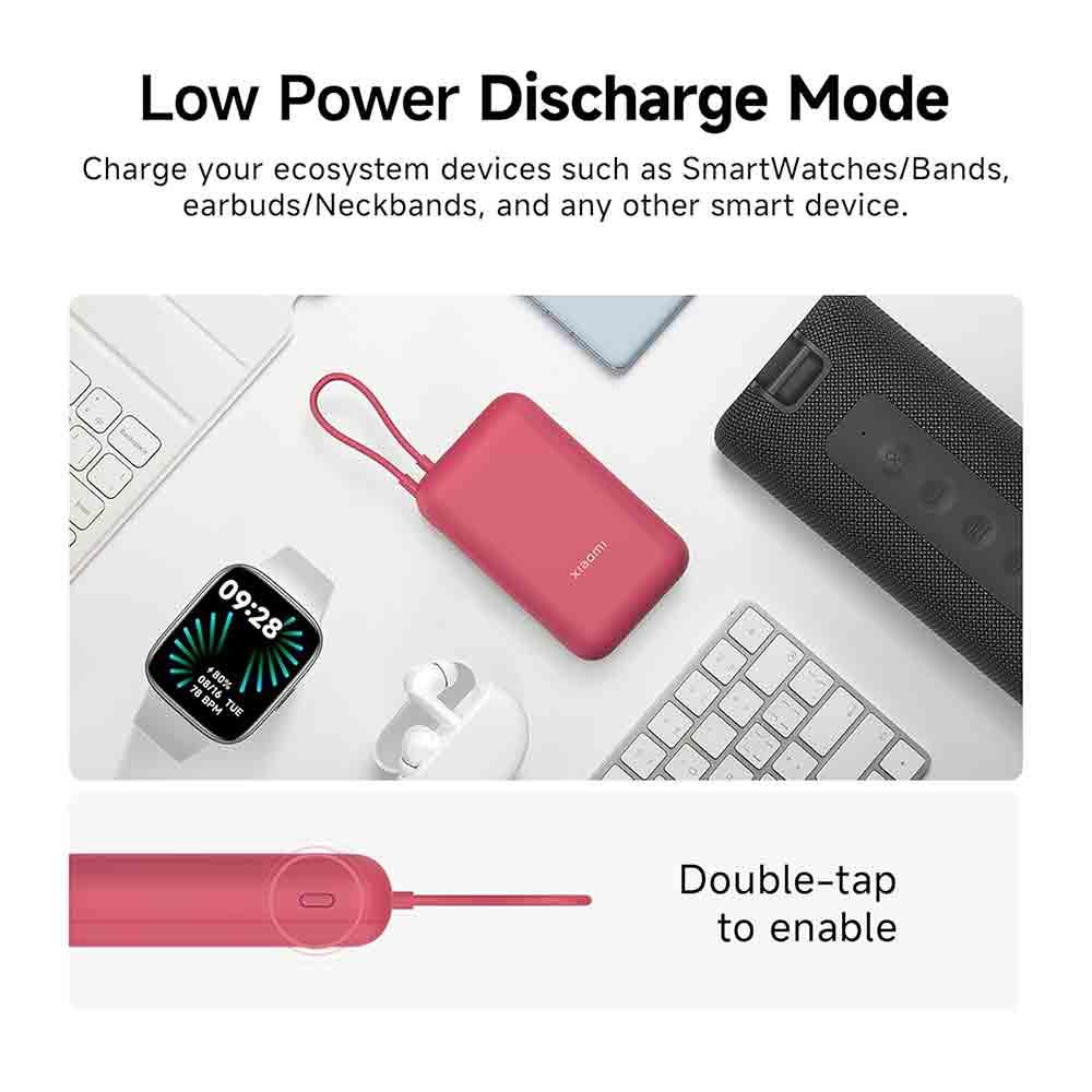 Buy Xiaomi Pocket Power Bank 10000mAh Fast Charging with