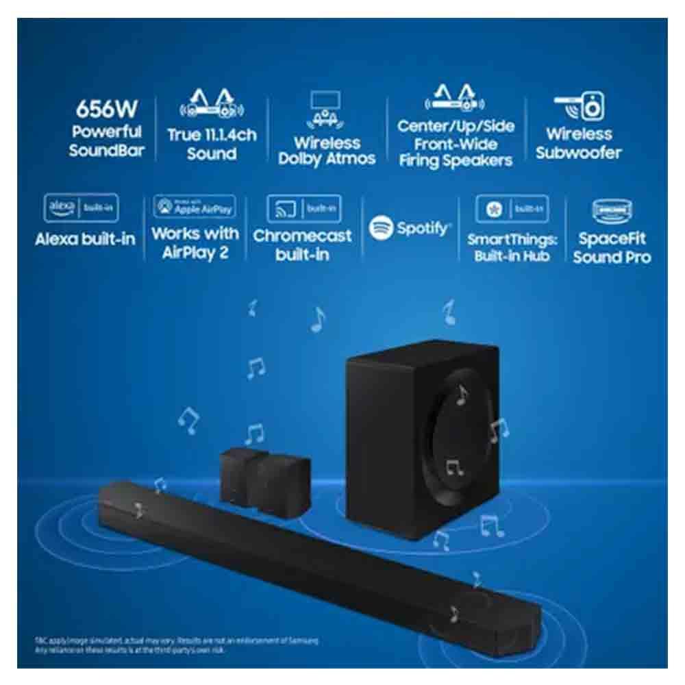 Buy Samsung Q Series 41W Dolby Atmos Soundbar Ch Pai
