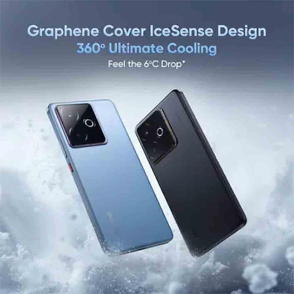 Buy Realme GT 7T 5G (12GB, 256GB, IceSense Blue) - Pai International