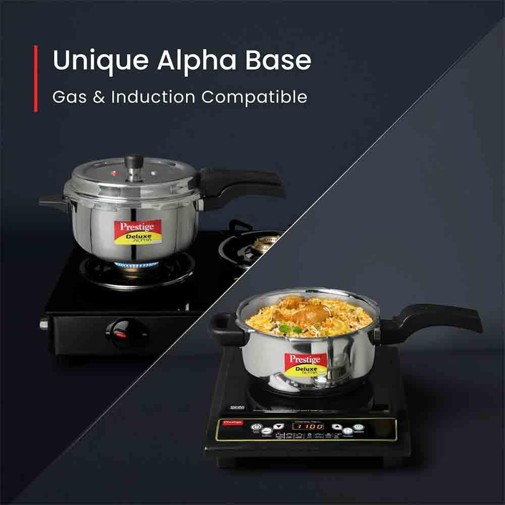 Buy Prestige Litres Svachh Deluxe Alpha Stainless Steel Pressure
