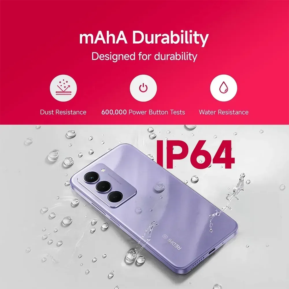 Redmi 15 5G (8GB RAM, 256GB ROM) Midnight Black Features