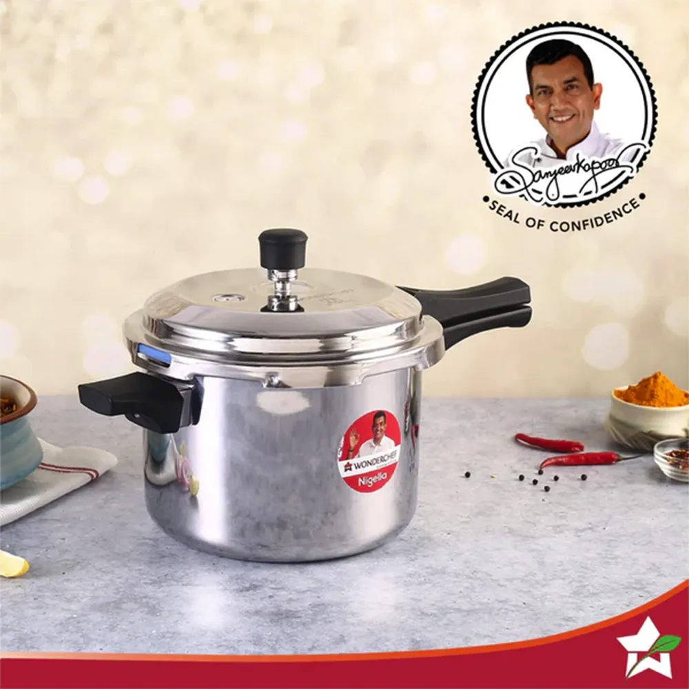 Wonderchef Nigella 5L Tri-Ply Pressure Cooker – Features, Safety, FAQs