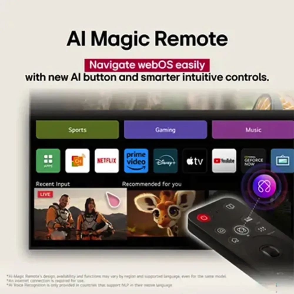 Buy LG 55 Inch QNED 4K Ultra HD Smart TV (QNED 8BA) – Pai - Main Image