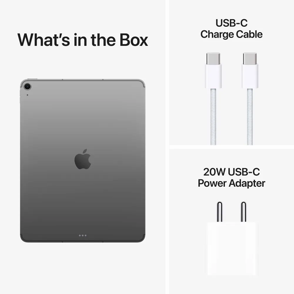Buy Apple iPad Air M4 13-inch 256GB WiFi Cellular Space Grey- Pai