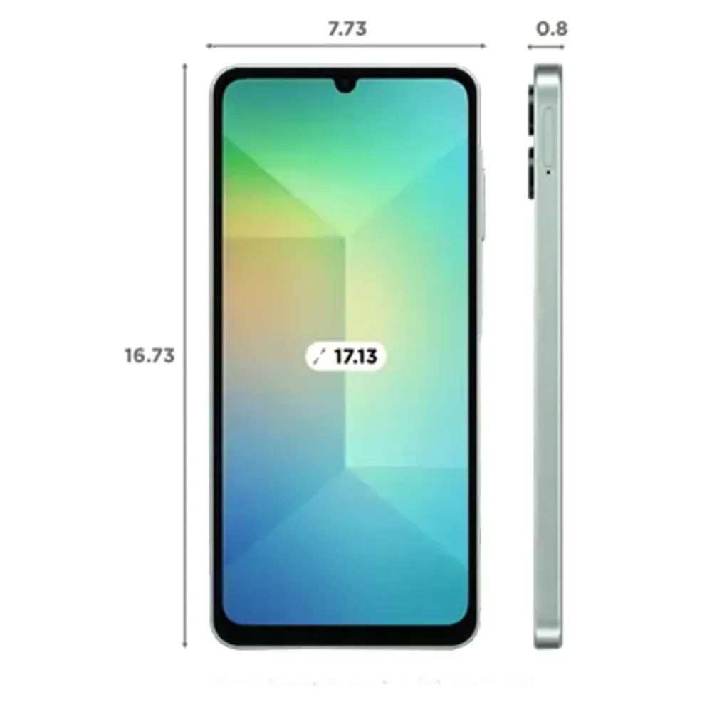 Buy Samsung Galaxy A06 5G 128GB Light Green - Best Price