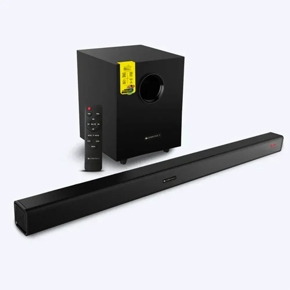 Zebronics Zeb Sonata 72W Soundbar with Subwoofer – Features FAQs