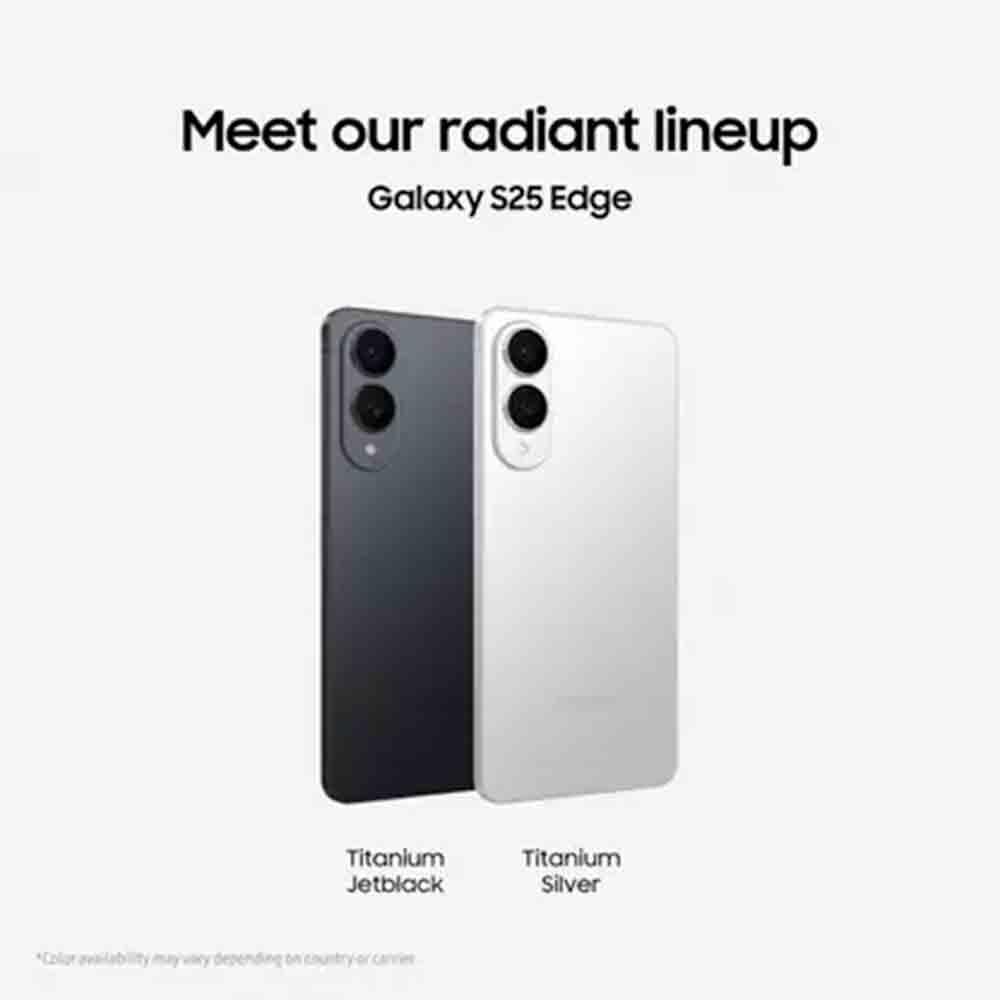 Buy Samsung Galaxy S25 Edge 5G Titanium Jetblack – Pai International