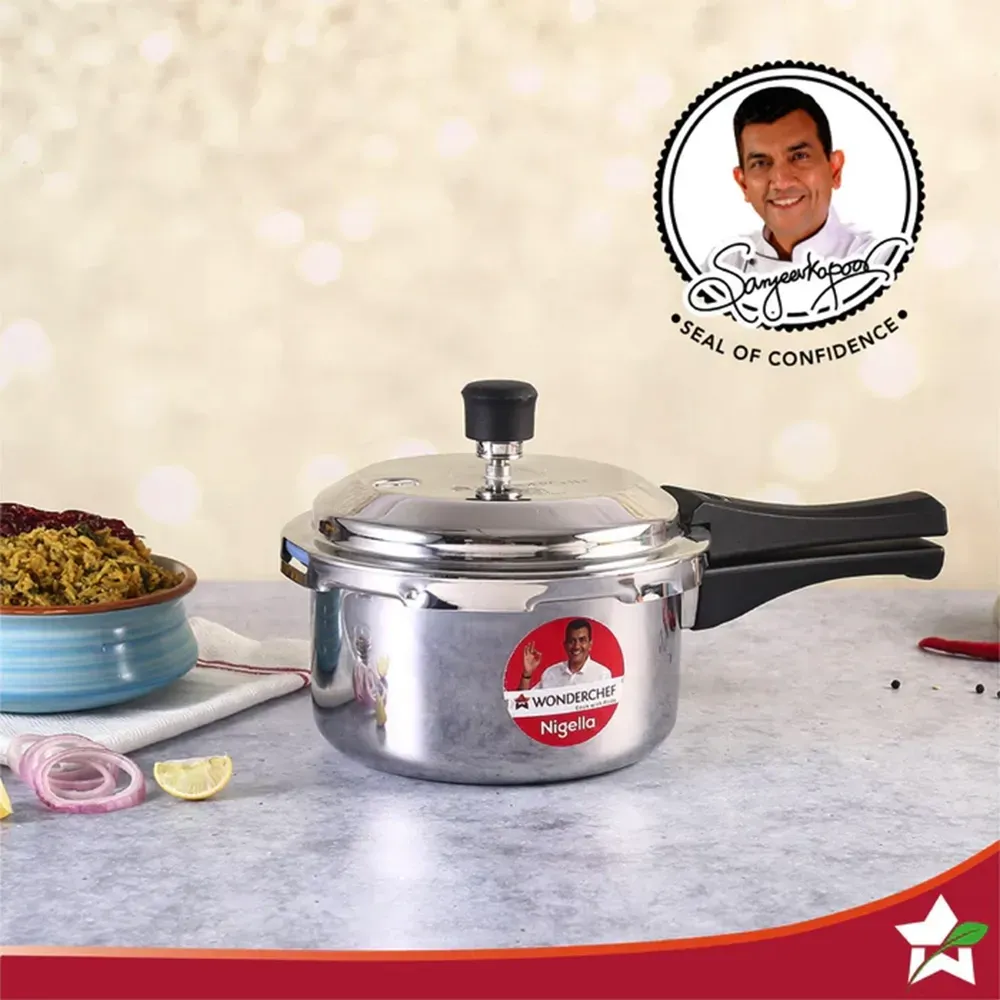 Wonderchef Nigella 2L Tri-Ply Pressure Cooker – Features, Safety, FAQs