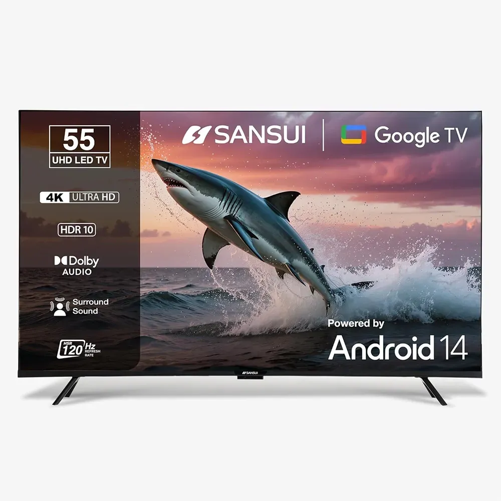 Sansui 55 Inch 4K Ultra HD Smart Google TV JSW55UG23 - Pai