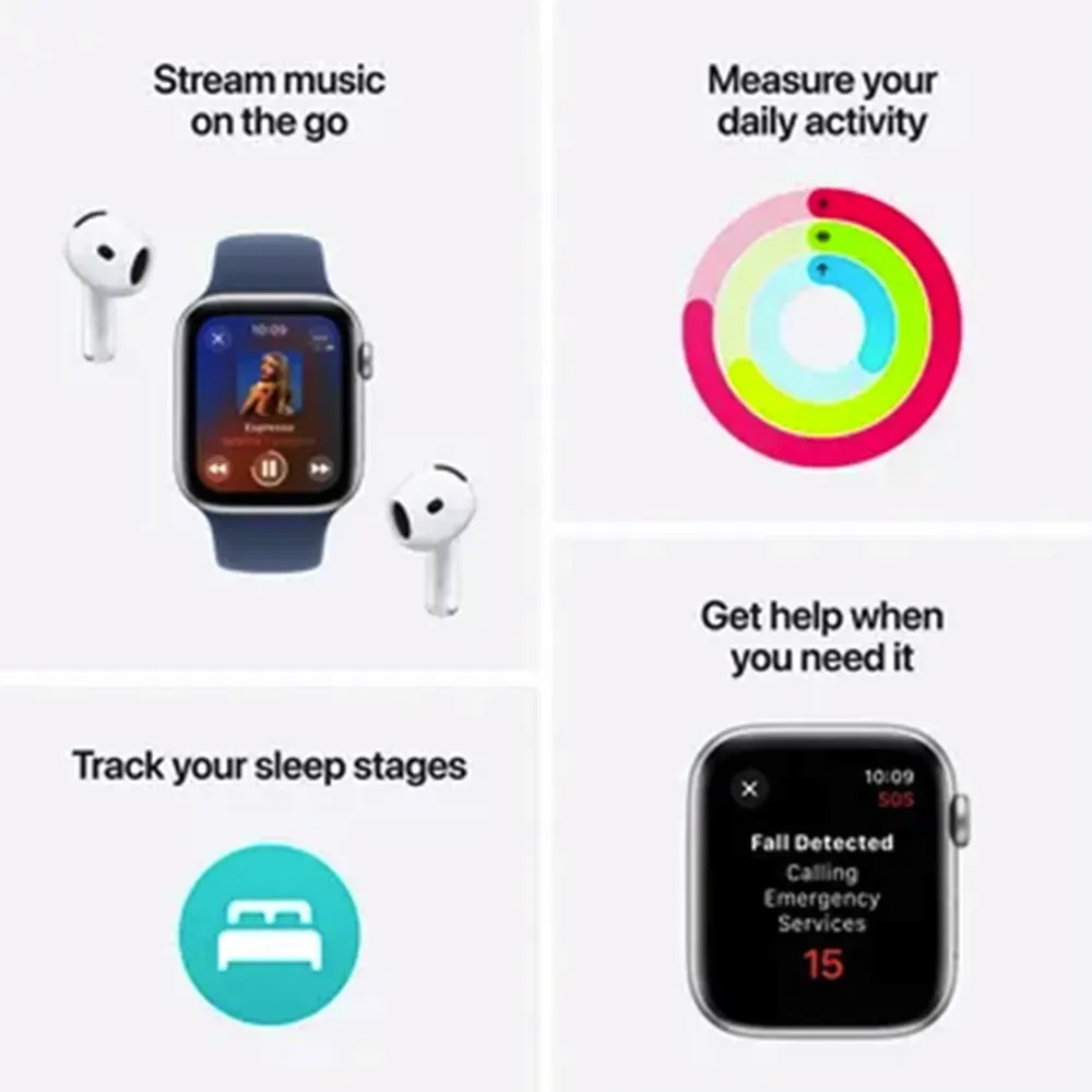 Buy Apple Watch SE GPS 44mm Midnight Band – Pai International