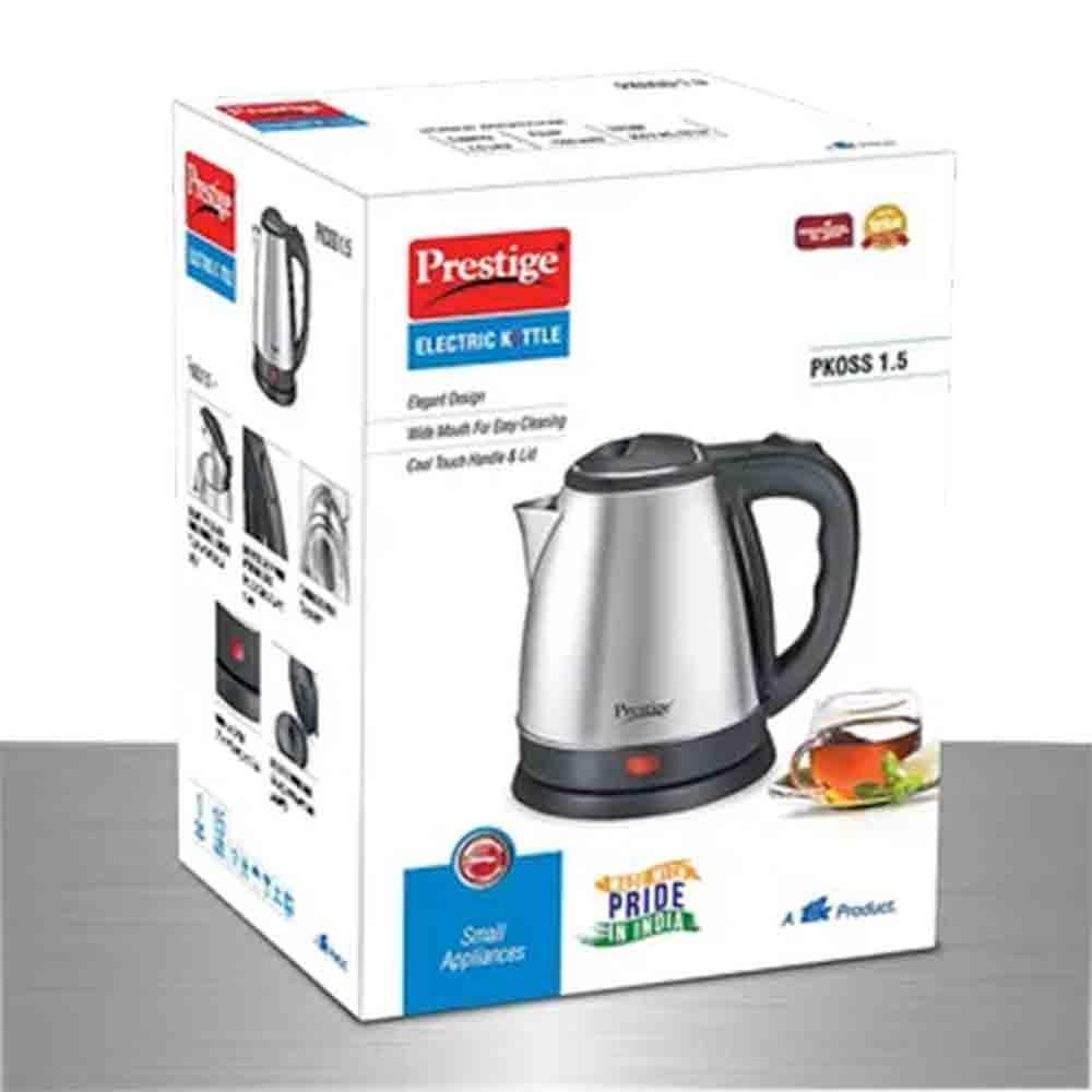 Buy Prestige PKOSS Litre Electric Kettle – 1500W, Stainless - Main Image
