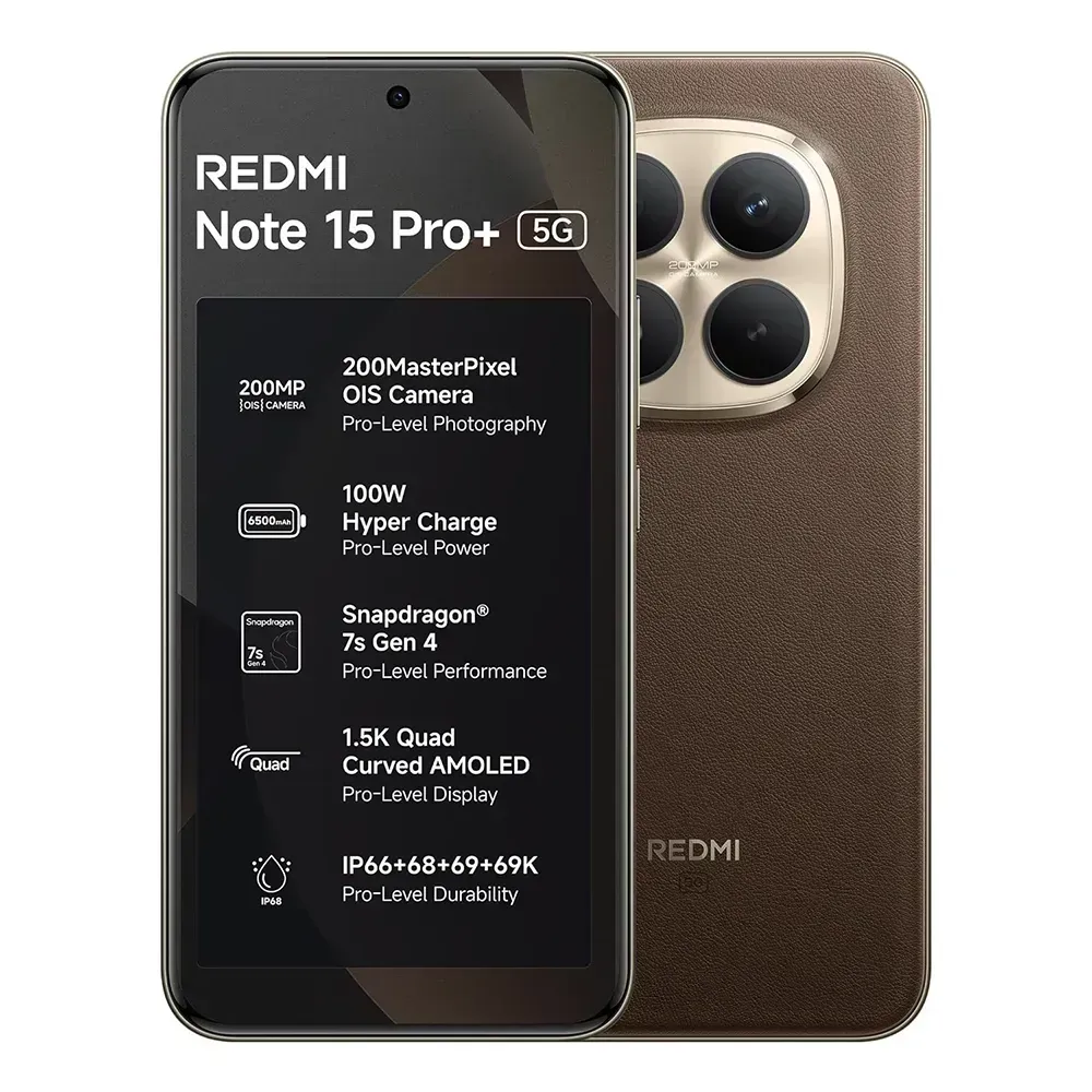 Buy Redmi Note 15 Pro+ 5G (12GB, 512GB) Coffee Mochaa – Pai