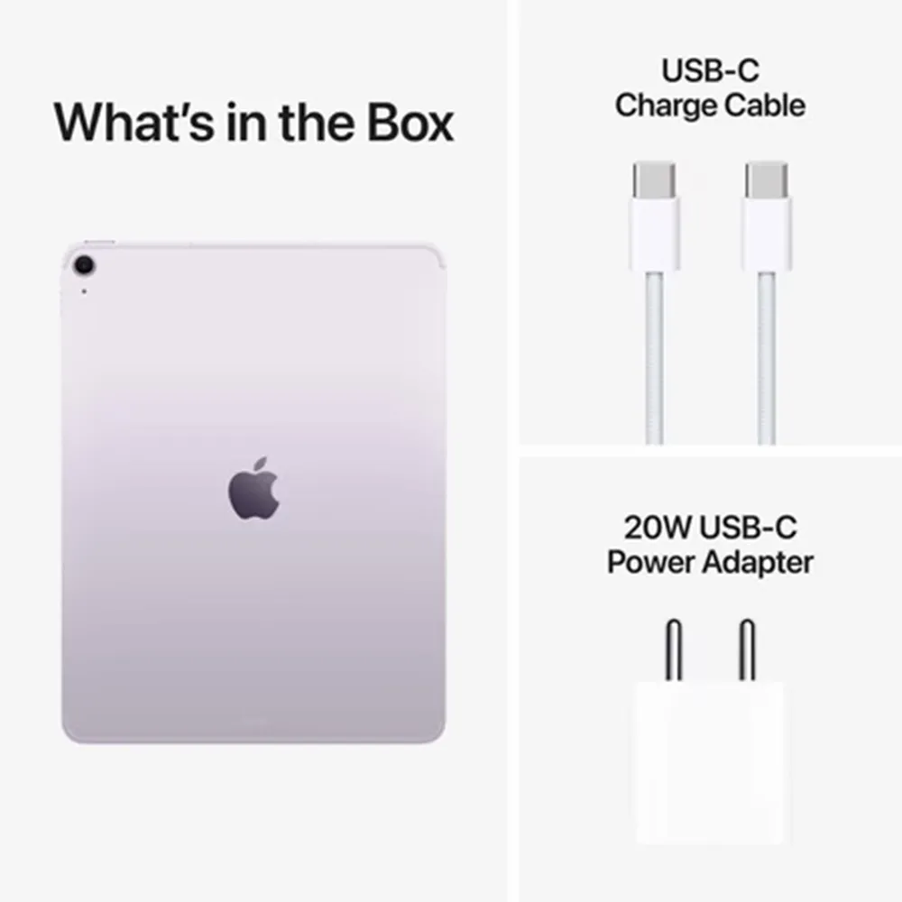 Buy Apple iPad Air M4 13-inch 256GB WiFi Cellular Purple - Pai