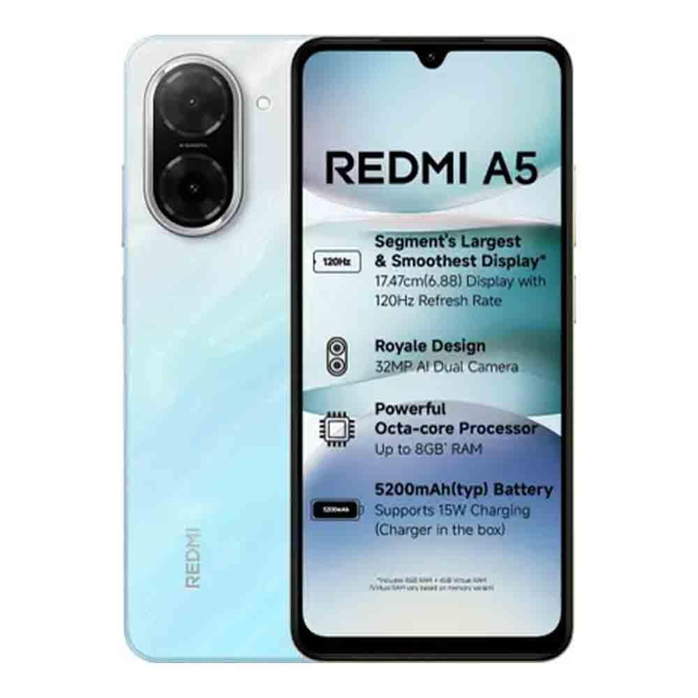 Buy Xiaomi Redmi A5 - HD+ Display, 5200mAh Battery, 32MP Camera