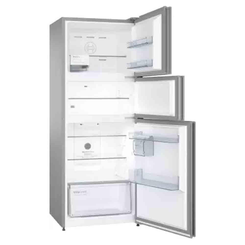 Bosch 302L 3 Star Triple Door Refrigerator - CMC33K03NI, Grey