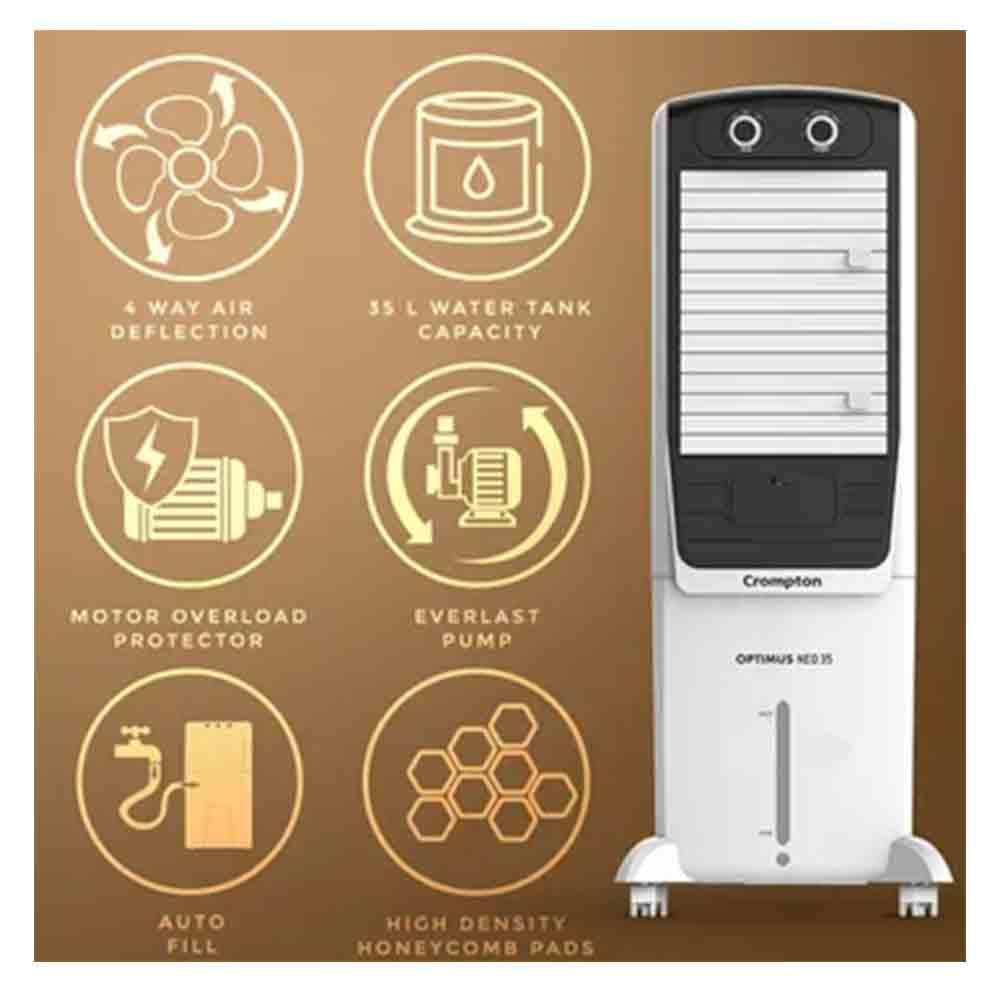 Buy Crompton Optimus Neo Air Cooler Superior Cooling Pai